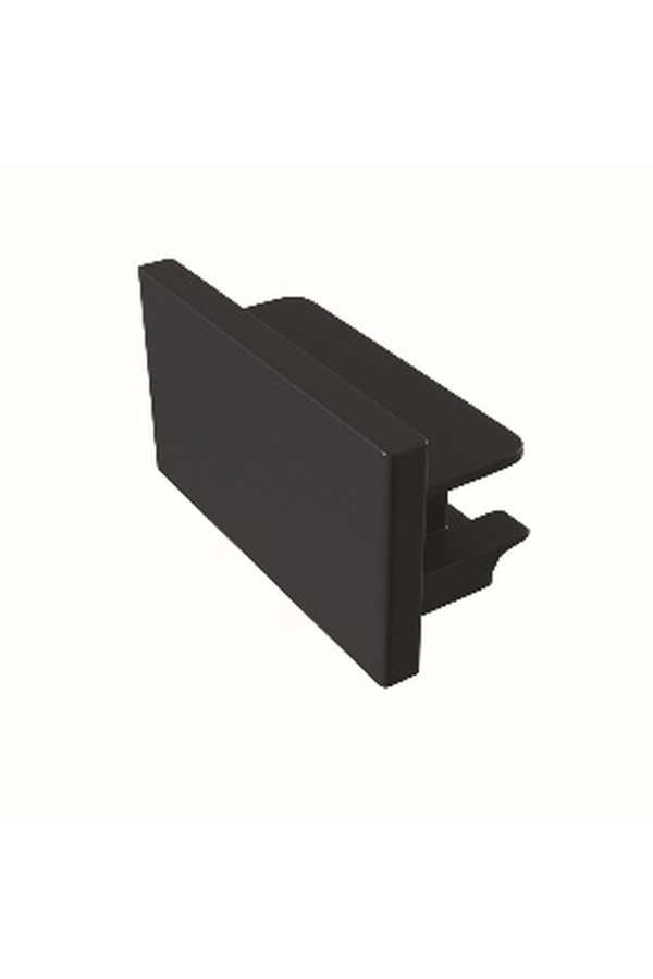 TRA001EC-11B End Cap 1pc Unity Patch Black
