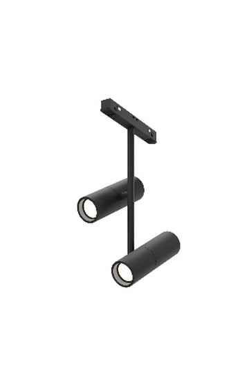 Track luminaire TR005-2-2X12W3K-B