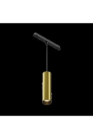 Pendant track luminaire TR041-4-12W3K-M-DS-BBS
