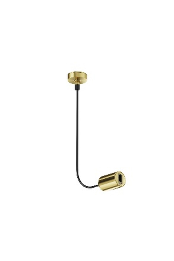 Side power input "Flarity" brass TRA154C-SB1-BS