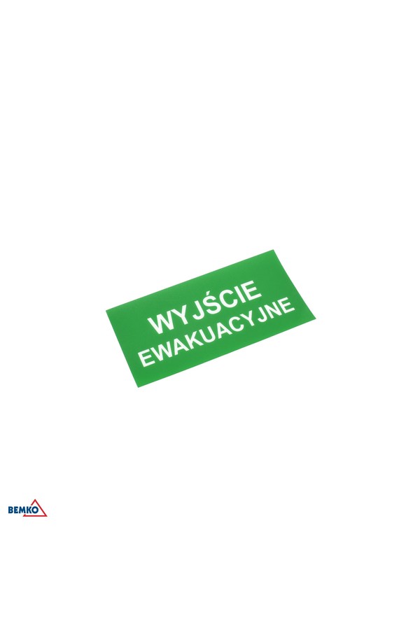 PICTOGRAM FOR MALER 2 LUMINAIRE EMERGENCY EXIT