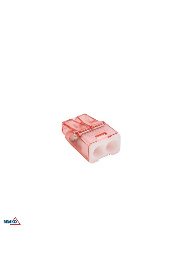 PUSH-IN WIRE CONNECTOR 0,5-2,5mm2 x 2 -100 PCS.