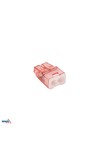 PUSH-IN WIRE CONNECTOR 0,5-2,5mm2 x 2 -100 PCS.